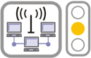 Drahtlos Netzwerk WLAN: Mit Beeinträchtigungen ist zu rechnen. - In Gebäude F Ebene 0 ist eine Netzwerkkomponente (Accesspoint) ausgefallen.