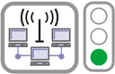 Drahtlos Netzwerk WLAN: Der Dienst läuft planmäßig.